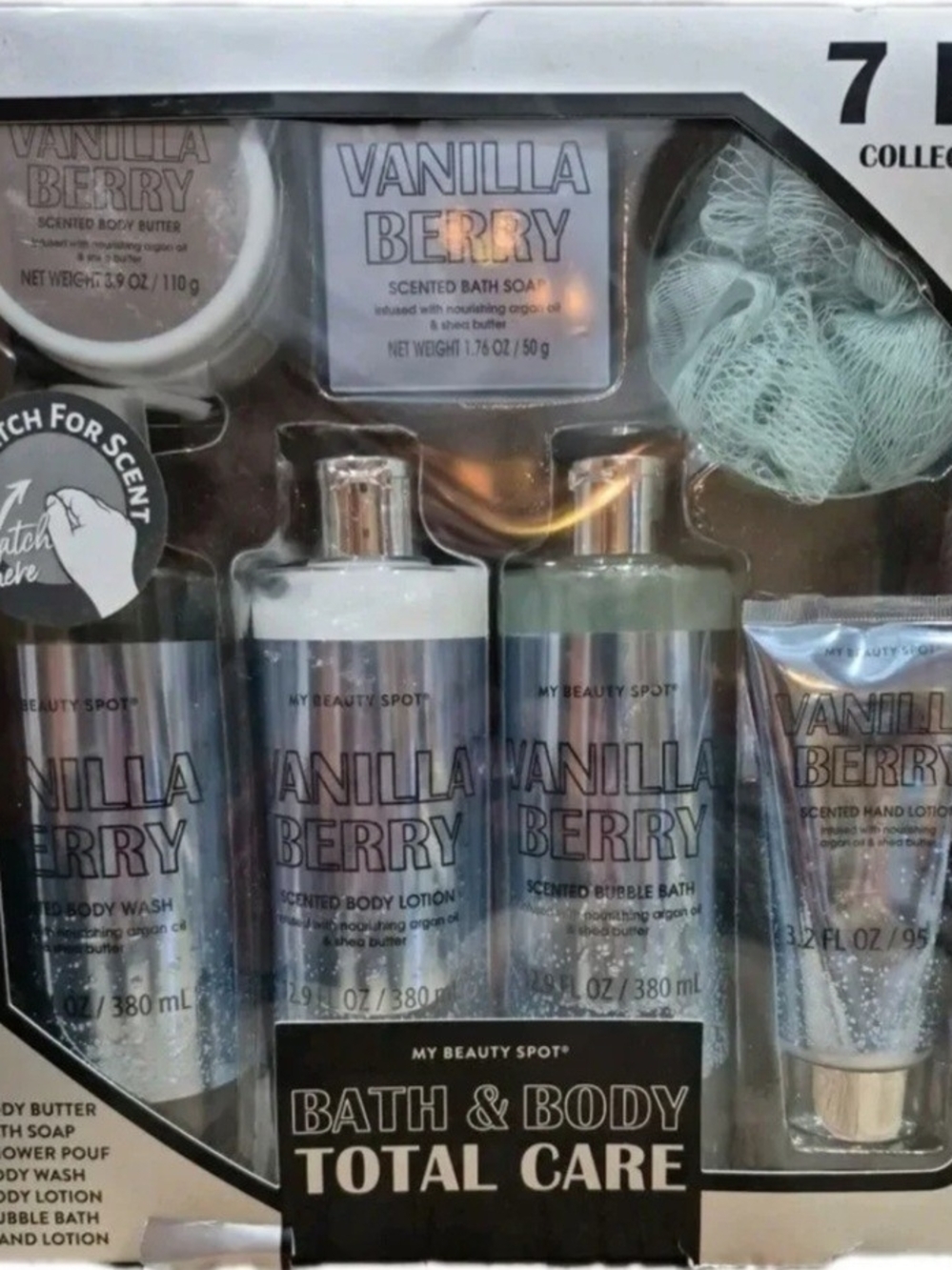 Vanilla Berry Bath & Body Set - Mint